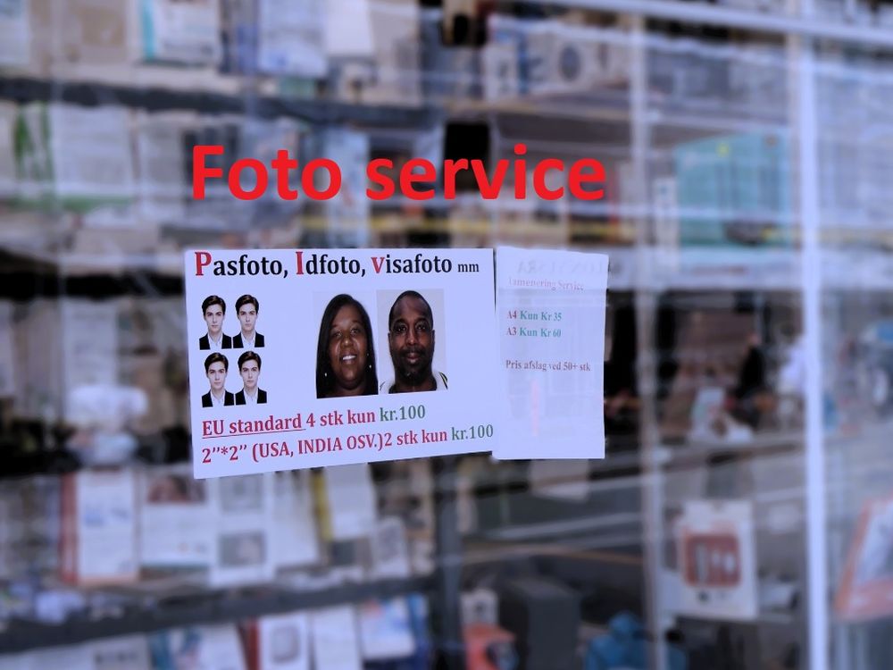 Pasfoto hos Electronic Center